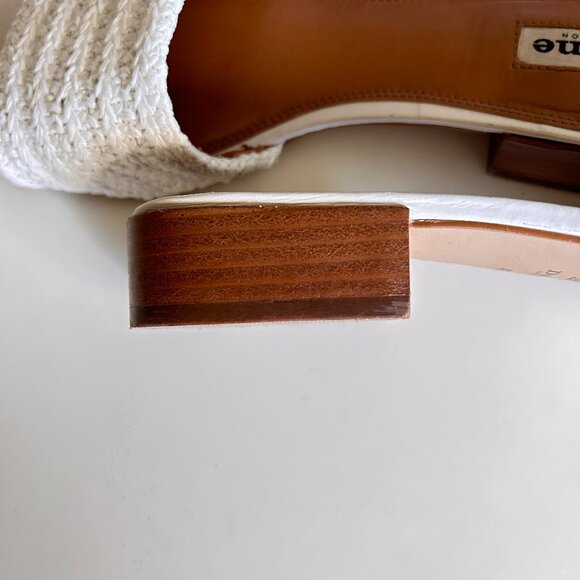 Dune London Lilley Raffia Woven Mules Sz 41 - Picture 6 of 7